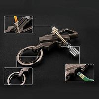 BOLLAER New Match Metal Matchstick Gift Outdoor Fire Starter Waterpoof Survival Gear Hiking Match Lighter Fire Starter Keychain