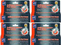Set of 4 Lucky Super Soft Antifungal Athlete's Foot Cream - 1.5 Ounce Bottles - Ultimate Relief for Burning, Itching, and Cracking! (4)