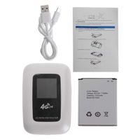 zobeen 4G Mobile Wireless Mini Wi-Fi MiFi LTE Modem WiFi 4G Router with SIM Card Slot