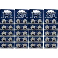 Powertron Forty (40) Button Cell Watch LR626 AG4 Batteries