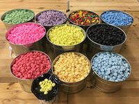 Celestial Dreams Aroma Wax Melts A Little Bit of Heaven - Set of 3 Assorted Scent Boxes 2oz Box / 4 oz Box. Made in The USA Vegetable Beeswax Blend w/Essential Oils-Ideal Gift (4 oz, Fruit Loops)