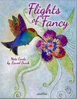 Laurel Burch "Flights of Fancy" Mini Notecards Assortment #34674 - Blank inside