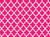 10ct Hot Pink & White Geo Graphic Tiles Tissue Paper for Gift Wrapping 20"x30" Sheets nfLG -1106