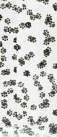 20 -  4 Inch X 2 Inch X 9 Inch Animal Paw Print Cello Bag Birthday Shower Goodie Treat