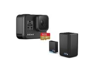 GoPro HD HERO8 Black Bundle with Extra Battery and Dual Battery Charger Kit