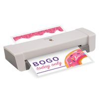 Mead Laminator, Thermal, HeatSeal Lamination Machine, 9.5" Max Width, includes EZAlign Laminating Sheets / Pouches (M1701862)