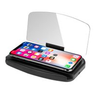 Libobo Mobile Phone Car Holder Windscreen Projector HUD Head Up Display Speedometer
