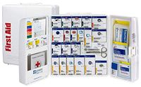 Xpress First Aid 50 Person Large Plastic SmartCompliance First Aid Cabinet with Medications