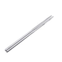 Kiorc 1 Pair Stainless Steel Tableware Colorful Length 19cm Chopsticks Dishware