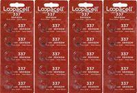 Loopacell 337 (SR416SW) 1.55V Silver Oxide Watch Battery (20 Batteries)