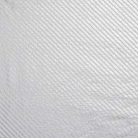 Dizzy Diagonals Tissue Paper - 20" X 30" - Silver/White - Package 240