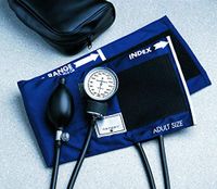 McKesson Aneroid Sphygmomanometer Pocket Style Hand Held 2-Tube Large, Adult Arm