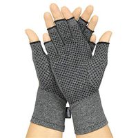 CDKZK Arthritis Gloves for Men Women, Compression for Arthritis Pain Relief - Rheumatoid & Osteoarthritis & Ease Muscle Tension,2pairs,S