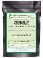 Sodium Citrate - TriSodium Citrate Dihydrate - USP Food Grade Fine Granular, 5 kg