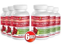 Hawthorn Berry Seeds - Hawthorn Extract - Improve Circulation (6 Bottles)