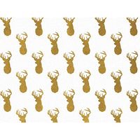 Golden Deer Holiday Tissue Paper - 20in. X 30in. (24 Sheets)
