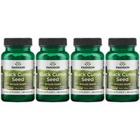 Swanson Full Spectrum Black Cumin Seed 400 Milligrams 60 Capsules 4 Pack