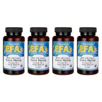 Swanson Made with Organic Coco Hemp Coconut Oil & Hemp Seed Oil 60 Sgels (4 Pack)