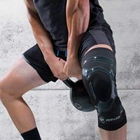DonJoy Performance TRIZONE Compression: Knee Support Sleeve, Left Leg, Black, Medium