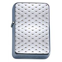 Abstract Background Flip Top Dual Torch Em5 Smoking Cigarette Silver Refillable Dual Flame
