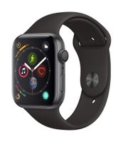 Apple Watch Series 4 (GPS, 44mm) - Space Gray Aluminium Case with Black Sport Band
