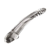 Crystal Glass Wand Dido Smooth Glass Clear Amal Plug Adult Six Toy Amus for Men Women