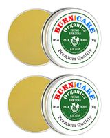Burnicare Organics Burn Cream, First Aid Treatment, Truly Vegan, Two 30 Gram Tins, Aloe Vera, 5 Herbs, Soothes Inflamed Skin, Reduces Itching, Fast Pain Relief, Minor Wounds, Cuts, Scrapes, Bruises