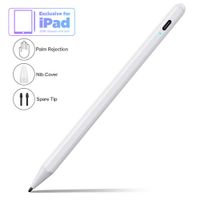 Stylus Pen for iPad with Palm Rejection, Active Pencil Compatible with Apple iPad 6rd Gen,iPad Mini 5rd Gen,iPad Air 3rd Gen, iPad Pro (11/12.9 Inch) for Precise Writing/Drawing