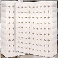 Kuhxz Paper Towels, 10 Rolls 4 Ply Smooth Soft Premium Paper Hand Towels Toilet Paper Toilet Roll Tissue Napkin