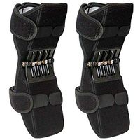 Pure Sports Knee Brace Booster - Pain Relief Leg Joint Best Recovery Strap Protector Stabilizer Wrap Power Band Therapy Pad Compression Equipment Arthritis Spring Back Lift Men Support Care Women