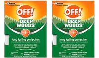 OFF! Deep Woods Insect Repellent Towelettes (Pack - 2)