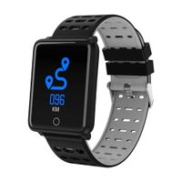 Cywulin Fitness Tracker Waterproof IP68 Smartwatch Activity Tracking Bracelet Heart Rate Sleep Blood Pressure Oxygen Monitor for iOS Android Phone Kids Men Women Color Screen Outdoor Sport (Gray)