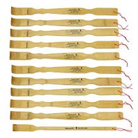 BambooMN Brand - 30x 17.5 BambooMN Logo Backscratcher + 3 Free 17" Thin Travel BambooMN Logo Backscratcher