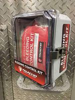 Talacko Safety Solutions 8x6x4 Public Access Bleeding Control Wall Enclosure Cabinet Case (No Kit)