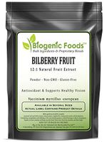 Bilberry Fruit - 12:1 Natural Fruit Powder Extract (Vaccinium myrtillus -European), 2 kg