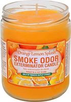 Smoke Odor Exterminator 13oz Jar Candle, Orange Lemon, Pack of 2