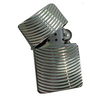 Wave Pattern Flip Top Lighter