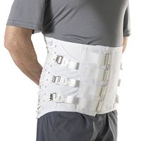Lumbosacral Corset, Disc Alignment, Spine Posture, Adjustable Front, Tall