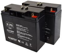 Bruno Cub Models 35 Wheelchair Batteries MKB ES17 12 Scooter Wheelchair Replacement Battery (2 Pack of 12V 18Ah)