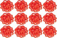 PMU Gift Bows Confetti, Medium, Orange (12/Pkg) Pkg/1