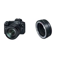 Canon EOS R Mirrorless Digital Camera with 24-105mm Lens +Mount Adapter EF-EOS R