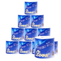 Compact 3-Ply Toilet Paper Toilet Paper,Ultra-Soft,Quick Dissolve Toilet Tissue for Home Use,10 Rolls