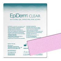 Epi-Derm C-Strip - 1.4 x 6 in - (Clear) Silicone Scar Sheets from Biodermis