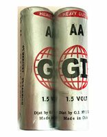 Hillflower 8 Piece AA LR6 LR06 AM3 Bulk 0% Hg 1.5V Heavy Duty Carbon Zinc Long Duration Battery