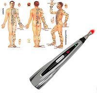 Electric Laser Accupuncture Pen, Meridian Energy Pen, Acupuncture Meridian Pen, Rechargeable Electronic Acupuncture Meridian Energy Pen, Electric Meridians Acupuncture Pen Massager, Acupuncture Pen