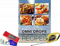 Omni Drop Program, Authentic Omnitrition - Basic Bundle Includes*** 4 oz Bottle Omni Drops with Vitamin B12 Program Guide, Samples and a Snapgate 10 Ft. Carabiner Tape Measure