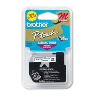 Brother P-Touch - M Series Tape Cartridge for P-Touch Labelers, 1/2w, Blue on White MK-233 (DMi EA by Brother