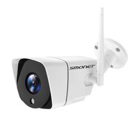 SMONET Security Camera Wireless,1080P Home Security Camera,IP66 Outdoor Security Camera,H.264 Pro WiFi IP Camera with Night Vision,Support Micro SD Card and Cloud Storage