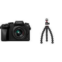 PANASONIC LUMIX G7 4K Mirrorless Camera with JOBY GorillaPod 3K Kit - Black/Charcoal