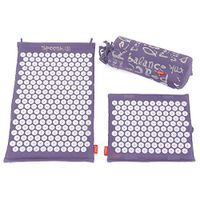 Spoonk Organic Hemp Combo 2 PC - 1 Regular + 1 Travel Size/Eco Foam -Made in USA (Violet)